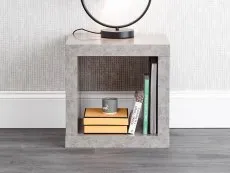 GFW GFW Bloc Concrete Effect Lamp Table