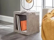 GFW GFW Bloc Concrete Effect Lamp Table