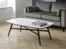 Julian Bowen Julian Bowen Caruso Marble Effect Coffee Table