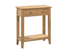 Julian Bowen Julian Bowen Cotswold Oak 1 Drawer Console Table