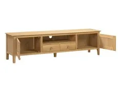 Julian Bowen Julian Bowen Cotswold Oak 2 Door 2 Drawer TV Cabinet (Assembled)