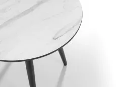 Julian Bowen Julian Bowen Firenze Marble Effect Lamp Table