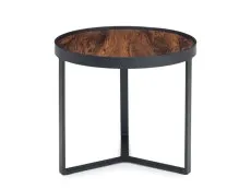 Julian Bowen Julian Bowen Loft Walnut Effect Lamp Table