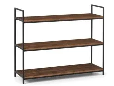 Julian Bowen Julian Bowen Tribeca Walnut Effect Low Bookcase