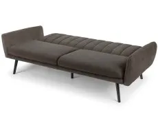 Julian Bowen Julian Bowen Afina Grey Velvet Sofa Bed