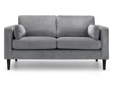 Julian Bowen Julian Bowen Hayward Grey Chenille 2 Seater Sofa