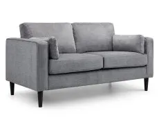 Julian Bowen Julian Bowen Hayward Grey Chenille 2 Seater Sofa