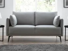 Julian Bowen Julian Bowen Rohe Platinum Fabric 2 Seater Sofa