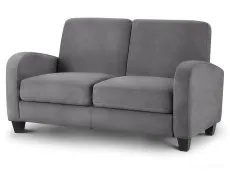 Julian Bowen Julian Bowen Vivo Dusk Grey Chenille 2 Seater Sofa