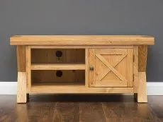 Honey B Honey B X Range 1 Door Oak Wooden TV Cabinet (Assembled)