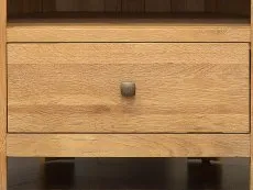 Honey B Honey B X Range 1 Drawer Oak Wooden Corner TV Cabinet (Assembled)