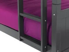 Julian Bowen Julian Bowen Bella 3ft Anthracite Wooden Bunk Bed Frame