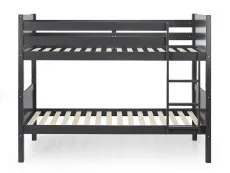 Julian Bowen Julian Bowen Bella 3ft Anthracite Wooden Bunk Bed Frame