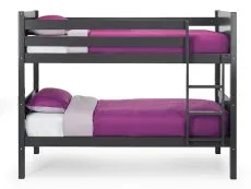 Julian Bowen Julian Bowen Bella 3ft Anthracite Wooden Bunk Bed Frame