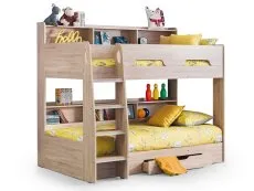 Julian Bowen Julian Bowen Orion 3ft Single Sonoma Oak Wooden Bunk Bed Frame