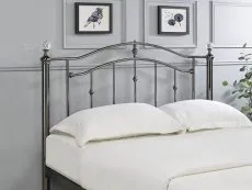 Limelight  Limelight Callisto 4ft6 Double Black Chrome Metal Bed Frame