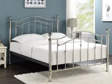 Limelight  Limelight Callisto 5ft King Size Chrome Metal Bed Frame