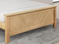 Limelight  Limelight Kenji 4ft6 Double Oak Wooden Bed Frame