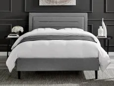 Limelight  Limelight Picasso 4ft6 Double Grey Fabric Bed Frame