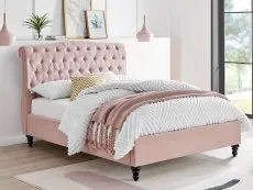 Limelight  Limelight Rosa 6ft Super King Size Pink Fabric Bed Frame