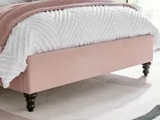 Limelight  Limelight Rosa 5ft King Size Pink Fabric Bed Frame