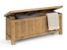 Julian Bowen Julian Bowen Aspen Reclaimed Pine Ottoman Storage Bench (Assembled)