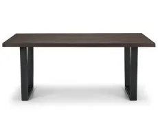 Julian Bowen Julian Bowen Brooklyn 180cm Dark Oak Dining Table