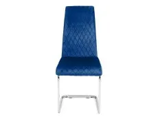 Julian Bowen Julian Bowen Calabria Blue Velvet Dining Chair