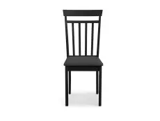 Julian Bowen Julian Bowen Coast Set of 2 Black Wooden Dining Chairs