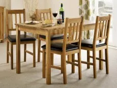 Julian Bowen Julian Bowen Coxmoor 118cm Oak Dining Table