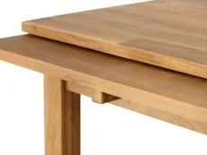 Julian Bowen Julian Bowen Coxmoor 80cm Oak Extending Dining Table