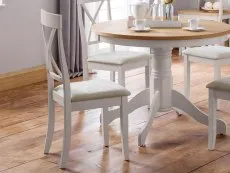 Julian Bowen Julian Bowen Davenport Grey Dining Chair