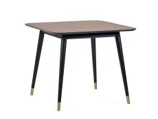 Julian Bowen Julian Bowen Findlay 90cm Black and Walnut Dining Table