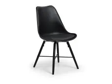 Julian Bowen Julian Bowen Kari Set of 2 Black Dining Chairs