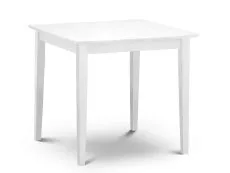 Julian Bowen Julian Bowen Rufford 80cm White Extending Dining Table