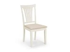 Julian Bowen Julian Bowen Stanmore Set of 2 Ivory Dining Chairs