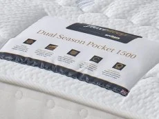 Flexisleep Flexisleep Dual Season Pocket 1500 3ft6 Adjustable Bed Large Single Mattress