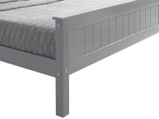 Limelight  Limelight Taurus 5ft King Size Light Grey Wooden Bed Frame (High Footend)