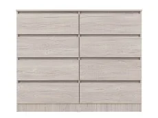 Seconique Seconique Malvern Urban Snow 4+4 Drawer Chest of Drawers