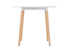 Seconique Seconique Lindon 90cm White and Oak Dining Table