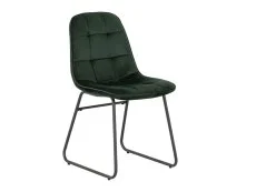 Seconique Seconique Lukas Set of 2 Green Velvet Dining Chairs