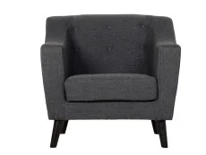 Seconique Seconique Ashley Grey Fabric Armchair