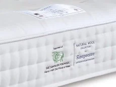 Sleepeezee Sleepeezee Wool Deluxe Pocket 1200 4ft Small Double Mattress