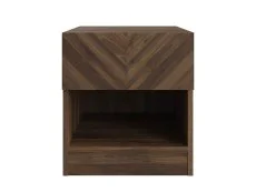 GFW GFW Catania Royal Walnut 1 Drawer Lamp Table