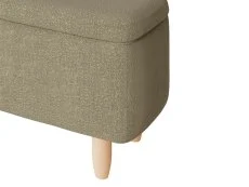 GFW GFW Florence Mushroom Boucle Fabric Ottoman Storage Bench