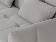 Seconique Seconique Chelsea Silver Fabric Sofa Bed