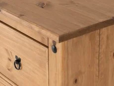 Seconique Seconique Corona Pine 1 Door 4 Drawer Childrens Wardrobe