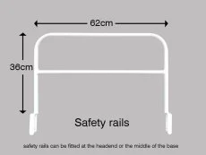 Flexisleep Flexisleep 6ft Super King Size Electric Adjustable Divan Base (2 x 3ft)