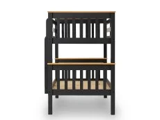 Seconique Seconique Neptune 3ft Grey and Oak Wooden Bunk Bed Frame