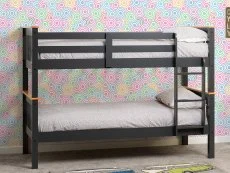 Seconique Seconique Neptune 3ft Grey and Oak Wooden Bunk Bed Frame